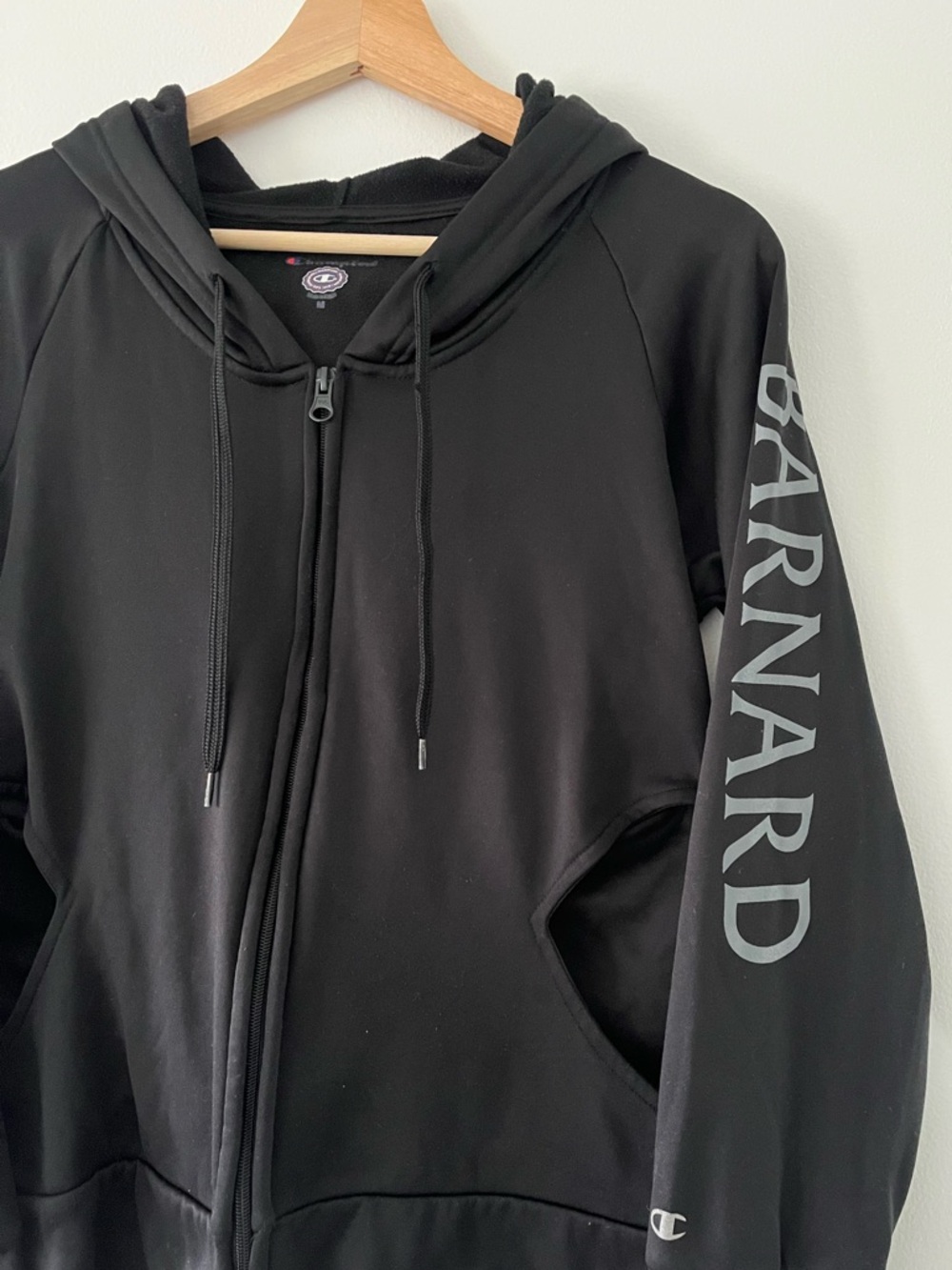 Barnard College Athletic Zip-Up Hoodie